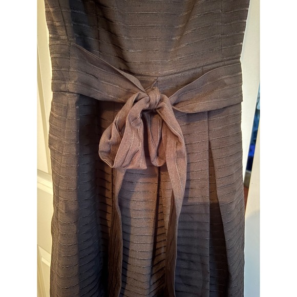 Tommy Hilfiger Fit & Flare Dress – Sheer Striped Overlay – Size 6 - Picture 5 of 5